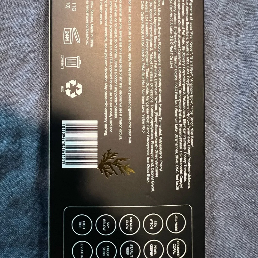 question beauty brand new